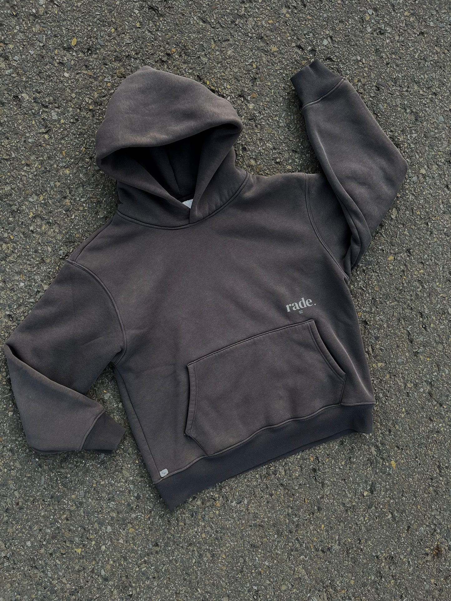 Hoodie a capuche rade